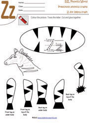 Zz-zebra-craft-worksheet